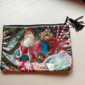 Christmas clutch or make up bag